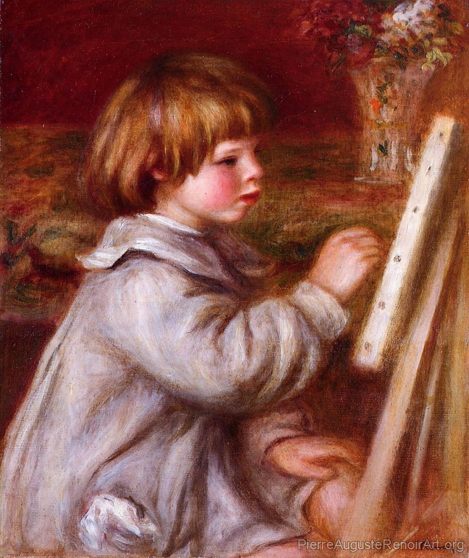 Claude Renoir Painting